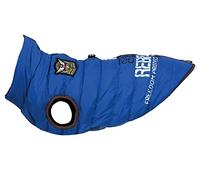 Trixie Manteau pour Chien - Manteau avec Harnais pour Chien de Grande Taille et Moyenne pour Chiens de Grande Taille et de Moyenne Taille XS 30 cm Bleu