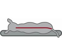 TRIXIE Matelas orthopédique pour chiens Bendson Vital 80×60×16 cm