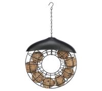 Trixie Mésange Noir pour Oiseaux Sauvages, Ø 24x8 CM, Métal, 8 Boulettes