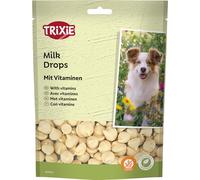 TRIXIE Milk Drops avec vitamines - Friandises végétariennes pour chiens - sans gluten - avec des vitamines précieuses - 350 g
