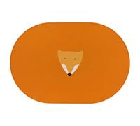 Trixie Mr. Fox Set de Table antidérapant en Silicone pour Enfant Doux, Durable et Facile à Nettoyer Parfait pour Le sevrage mené par bébé, l'heure des Repas et Les Jeux - Respectueux de