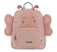 Trixie Mrs. Butterfly Sac à dos pour enfant avec sangle de poitrine | Sac à dos imperméable avec bretelles rembourrées, fermeture sur la poitrine et étiquette nominative