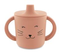 Trixie - Mrs Cat Sippy Cup - 4m+ - 100% Food Grade Silicone - Pink
