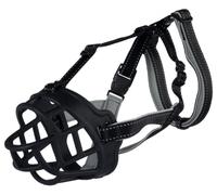 Trixie Muselière en caoutchouc Flex M x2