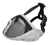 Trixie Muselière pour races à museau court en polyester – XS-S 15 cm Gris – Pour chien