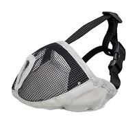 TRIXIE Museliere pour races a museau court en polyester - XS?S - 15 cm - Gris - Pour chien