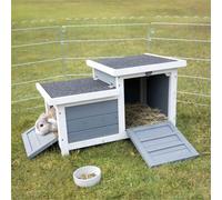 Trixie Natura Maison pour petits animaux - gris/blanc