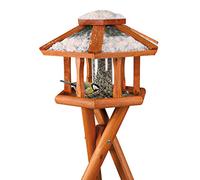 Trixie Natura Mangeoire à Oiseaux avec Support 34 x 50 cm, Marron