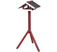 Trixie Natura Mangeoire avec Pied pour Oiseau Rouge/Blanc 46 × 22 × 44 cm/1,15 m