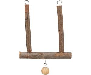 Trixie Natural Living Balançoire avec Clochette pour Oiseau 15 × 12 cm