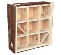 Trixie Natural Vivant Hamster Tour 30x30x10 CM, Dreistockig, 9 Chambre