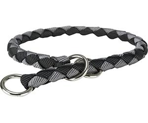 TRIXIE New Cavo Collier d'entraînement Cavo S - M 35-41 cm/ø 12 mm Bleu océan/Graphite