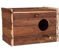 TRIXIE Nichoir pour perruches nymphes Bois naturel 30x20x20cm
