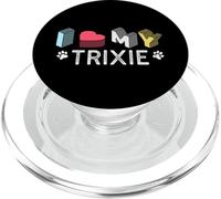 Trixie Nom de Chien personnalisé Trixie Pet Lover PopSockets PopGrip pour MagSafe