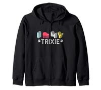 Trixie Nom de Chien personnalisé Trixie Pet Lover Sweat à Capuche