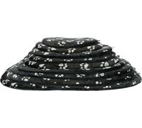 Trixie Ovale JIMMY, 115 x 72 cm, noir avec pattes