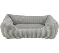 Trixie panier pour chien vital jonna velours côtelé gris 80 x 60 cm