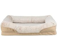 TRIXIE Panier orthopédique pour chien Vital Lino - Beige - 90 × 65 cm