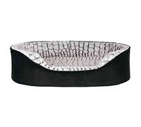 Trixie Panier orthopédique pour Chien Vital Lino - Noir/Gris - 60 × 45 cm