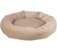 TRIXIE Panier pour chien Alena - Coussin intégré fixe - Sable - ø 50 cm
