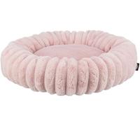 Trixie Panier pour chien Lonni Ø 50 cm Rose – Lit rond velours, coussin fixe, fond antidérapant