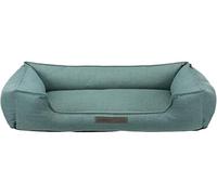 TRIXIE Panier pour Chien Talis 100 × 70 cm en Menthe - élégant Panier en Tissu Douillet - Panier pour Chiens de Taille Moyenne - antidérapant et Lavable