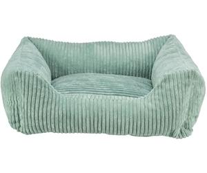 Trixie panier pour chien vital jonna velours côtelé vert sauge 60 x 50 cm