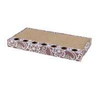 plaque griffoir - 48 x 25 cm - rose - pour chat