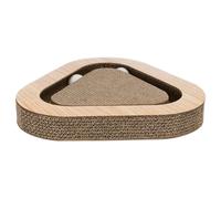 Trixie Panneau À Gratter Marron Avec Catnip, 36x5x36 Cm, Pour Chats, Aspect Bois