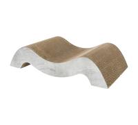 TRIXIE Griffoir aspect béton - XXL - 64 x 14 x 37 cm - Gris - Pour chat