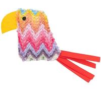 TRIXIE Perroquet en peluche douce et légère pour chats - 12 cm
