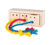 Jeux cube snack pour oiseaux et rongeurs.