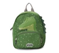 Trixie Petit sac à dos d'école Mr. Alligator hydrofuge premier sac pour garçon ou fille Vert XS