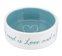 Trixie Pet's home bol en céramique 0,3l/12 cm blanc/essence