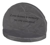 TRIXIE Pierre tombale Love - 16x12x7cm - Gris - Pour chien et chat