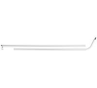 TRIXIE Pince de Balustrade télescopique pour Filets pour Chat - 1-2 m