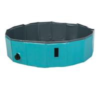 TRIXIE Piscine - Ø 80 × 20 cm - Bleu clair et bleu - Pour chien