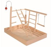 Trixie Place de Jeux en Bois pour Perruches Canaris 34 × 26 × 25 cm