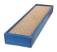 TRIXIE Plaque griffoir Scratchy - Bleu - Pour chat Bleu G