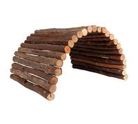 Trixie Pont rond en bois pour lapins, 65 x 40 cm