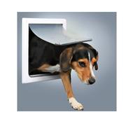 TRIXIE Porte pour chien avec rabat transparent 2 positions S-M