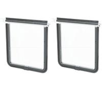 TRIXIE Porte Recharge pour Chatière 14.5 x 15.5 cm Gris 1 Unité (Lot de 2)