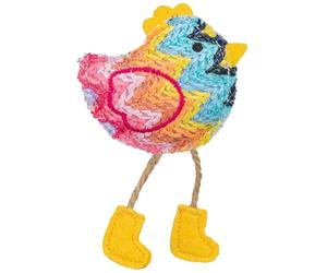 Trixie Poule en Peluche légère en Polyester pour Chats - 11 cm