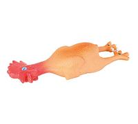 Trixie – Jouet pour chien – Poulet 23 cm (latex) – Couineur – 1 pièce – 3536