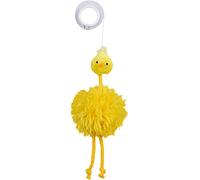 Trixie Poulet sur bande élastique avec peluche et cloche 20 cm