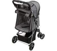 Trixie Poussette pour chiens 47×100×80 cm – jusqu'à 15 kg – 4,9 kg – grise