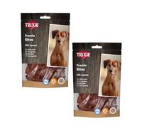 Trixie Premio Bites Agneau | Pack Double | 2 x 100 g | Complément Alimentaire pour Chiens | 77% de Viande | Recette sans Gluten | sans Sucre Ajouté | Riche en Protéines