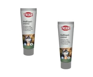 Trixie Premio Crème de volaille | Pack Double | 2 x 110 g | Friandise à la Viande pour Chiens | Peut Aider à faciliter la Prise de médicaments | Convient Bien comme récompense | sans Lactose