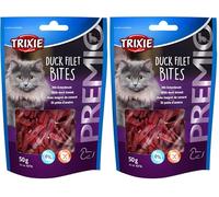 TRIXIE Premio Duck Filet Bites, 50 g (Lot de 2)