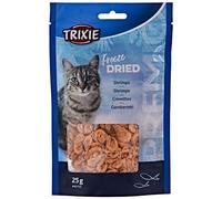 Trixie Friandise pour chat Premio Crevettes lyophilisées 5×5 g ingrédients naturels
